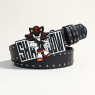 Unisex Cartoon Cat Sonic Belt