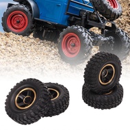 RC Tires  Brass Strong Cushioning Black Gold Rubber Tyre Easy To Handle 1.0 inch for FCX24 1/24 Car