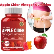 Gummies Slim  Control Weight Apple Cider Natural Cider Detox Vinegar Vinegar Support Soft Candy Appl