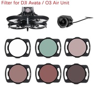 Aluminum Alloy Filter Set for DJI Avata FPV Lens Filter Camera Optical Glass ND8/16/32/64 CPL Polari