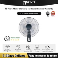 INOVO ODEAN 18" DC Silent Motor Remote Control Ceiling Fan Designer Wall Fan Ceiling Corner Fan 12 y