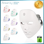 Red Light Therapy Facial LED Mask Popular Red Light Skin Therapy 7 Colors LED Photon Therapy Beauty 