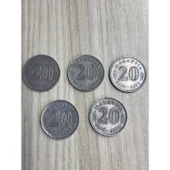 Syiling Lama Malaysia 20 Sen 20 Cent Old Coins Collection