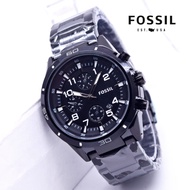 Jam Tangan Pria Dewasa Terbaru Fosil Rantai Stainless Steel Tanggal Aktif Water Resistant