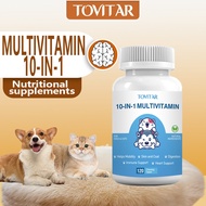 Tovitar®10 - in - 1 Multivitamin Tablets - Enhances Digestive Health and Nutrient Absorption in Cats
