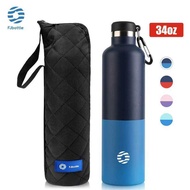 FJbottle Thermos Flask,Vacuum Bottle 18/10 Stainless Steel,Sport Water Bottle,For Fiess Outdoor Spor