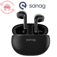 Sanag Wireless Earbuds, 60H Playtime Bluetooth 5.3 IPX4 Waterproof Touch Control True Wireless Bluetooth Earbuds