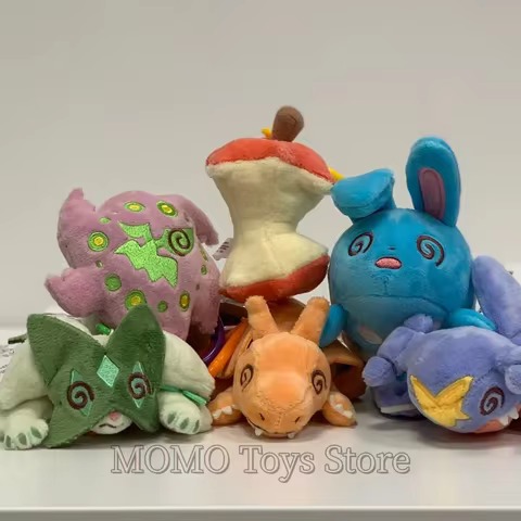 In Stock Pokemon Center Plush Keychain Exhausted Series Charizard Azumarill Meowscarada Tornadus Cut