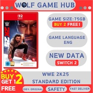 WWE 2K25 Standard Edition (Nintendo switch 2 ) Digital Game Download Permainan Digital Muat Turun Pe