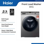Haier / Midea 8/10/12KG Front Load Super Inverter Washing Machine HW80-BP1239S8 / MF200W80WB / MF200