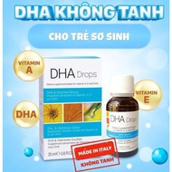 DHA Drops Euronatural Drops 20ml. Supplement DHA, Vitamin A, Vitamin E for the body, Improve health 