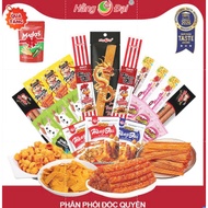 Combo Choe = 3 Crispy Snails + 3 Natra + 3 Cats love fish + 2 Roasted Chicken + 1VTL + 3 Dipping Pot