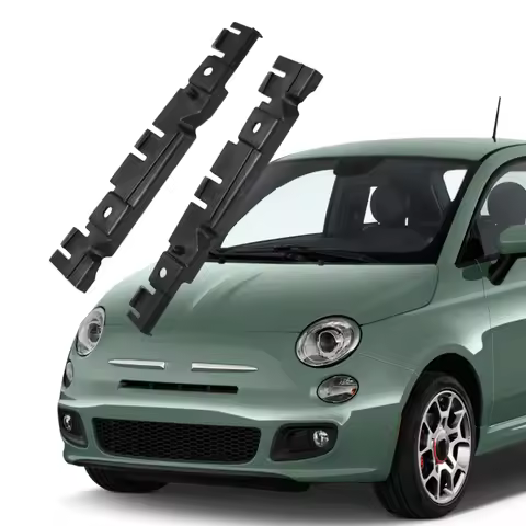 Front Bumper Support Mount Bracket Driver and Passenger Side for Fiat 500 Turbo 2013 2014 2015 2016 