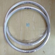 Rims Velg Raze F 325 AL 20 plus 451 20 X 1 3/8 height 24 mm 28H Double Wall CNC U brake V Brake Seli
