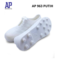 BISA COD - AP Cucuk 963 Putih - AP Cucuk 963 Putih Sepatu Pria AP Boots Cucuk Putih Size 37-43 - Sep