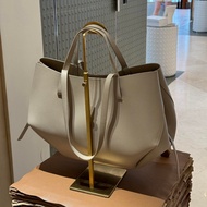 Polene Cyme mini Lychee Grain Leather Tote Bag Commuter Shoulder Bag