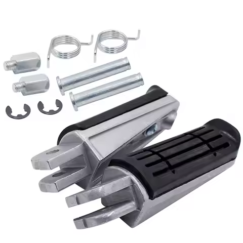 Motorcycle Footrest Front Foot Pegs Rests Pedals For YAMAHA BT1100 Fazer 700 FJ1200 FJR1300 ABS FZ1 