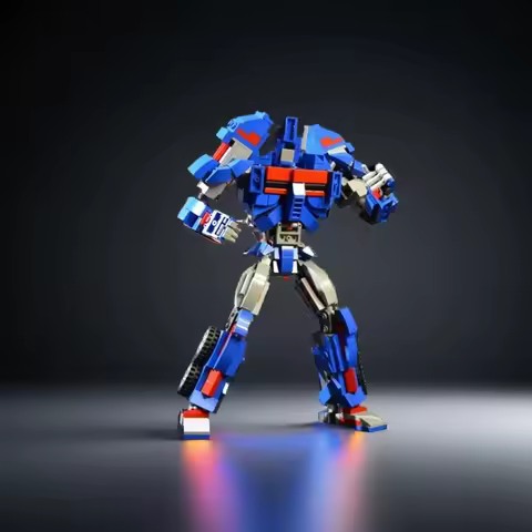 NEW 560PCS MOC Creative Model Ultra Magnus Transformers Prime Building Blocks Assembly Building Bloc