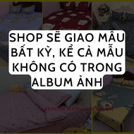 (Siêu Sale Giá Tốt) 🍇 Bộ Chăn Ra Gối Trần Bông 5 món mẫu Tim xanh (Mền Drap Phủ 4 Góc + 2 Vỏ Nằm Kê 