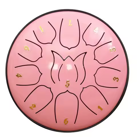 A79E-6-Inch 11-Tone Rain Drum Outdoor Garden Rain Drum Waterproof Music Rain Drum Forget Friends Dru