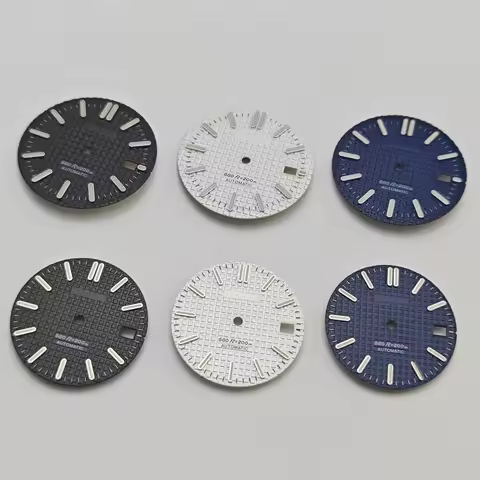 NH35 dial NH36 surface green glow dial size 28.5mm mechanical watch AP modified watch accessory 31mm