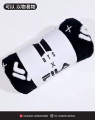 BTS 防彈 絕版 fila 演唱會毛毯