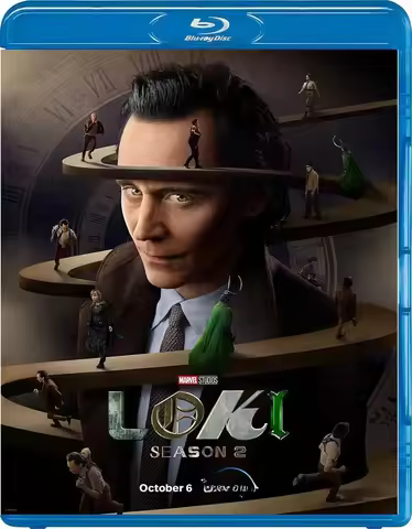 Loki 2023 Blu ray BD Quick Free Shipping Blu-ray disc