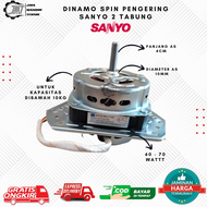 Dinamo Spin Pengering Mesin Cuci SANYO 2 Tabung