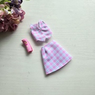 Barbie Mattel set pink square Barbie Doll