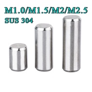M1 M1.5 M2 M2.5 DOWEL PIN SST304 ISO2338 1 to 2.5mm [DL]
