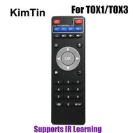 【Hot ticket】 Remote Control For Tox3 Amlogic S905x4 Smart Tv Box Tox1 11 Set Box Wireless Ir Contorller