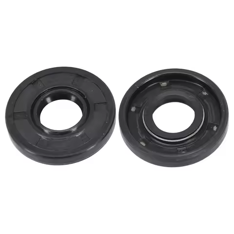 2 Sets Chainsaw Oil Seal Kit for 45cc 52cc 58cc Chainsaws Fits 45/52/5800 Engine Models 15x35x4.5mm 