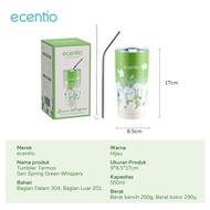 ecentio tempat makan tas bekal food jar Termos Nasi tumbler gelas stainless