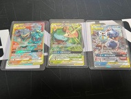 Pokemon card PTCG 寶可夢卡牌 - 怪力&瑪夏多 sr 妙蛙花&藤藤蛇 水箭龜&波加曼 rr tag team TT 繁中