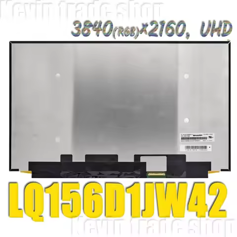 LQ156D1JW42A LQ156D1JW42 15.6" IPS For ThinkPad P51 P52 Laptop LCD Screen UHD4K 3840x2160 40pins eDP