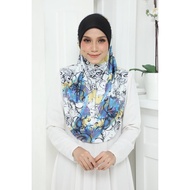 Tudung sarung printed Sarima Noor Awning Scuba 009 SIZE S and M