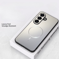 A 56 36 26 Case Magnetic Matte Phone Case for Samsung Galaxy A56 A36 A26 Shockproof TPU+PC Wireless 