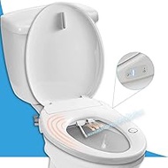 Butt Buddy Suite - Smart Bidet Toilet Seat Attachment &amp; Fresh Water Sprayer (Cool &amp; Warm Temperature Control | Dual-Nozzle Cleaning, Adjustable Pressure | Easy Setup, Universal Fit)
