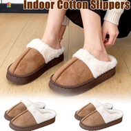 Premium Warm Suede Slipper - Autumn Winter Men Women Home Bedroom Daily Causal Wear Cotton Slippers