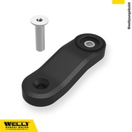 Quad Lock Replacement Motorcycle Handlebar Mount Extension Arm (50MM)