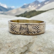Woman Ring Made In Ukraine, Ukraine Folk Ring, Ukraine Hryvnia Ring,Trident Ring