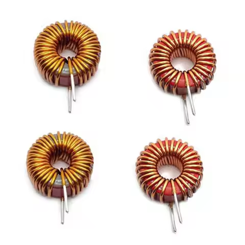 T106-2 27mm 10UH 22UH 47UH 1mm 1.3mm Wire Vertical Red-Gray Annular Toroidal Coil Filter Choke Digit