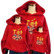 Hoodie CNY 2025, family SUMMER TET shirt, family autumn-winter shirt CNY 2025