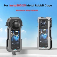 Suitable for Insta360 x5 metal rabbit cage extension protection frame X5 panoramic camera accessorie