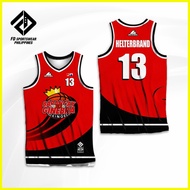 ∏ ◸ ◳ BRGY. GINEBRA RETRO JERSEY PBA FULL SUBLIMATED JERSEY