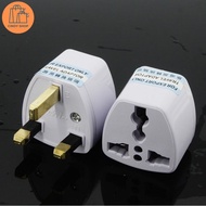 3 Pin Conversion Plug Universal Adapter British Socket Adapter Plug 4.9
