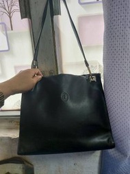 Saint Jack Black Leather Shoulder Bag