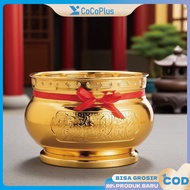 3.5"5" Hiolo Incense Burner Hio Brass Gold Small Lucky Chinese Fengshui For Home Incense Hio Holder