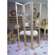 Frame Kayu Kosong 3 Panel.Saiz 16"x70"(40x170cm)