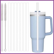 ◺ Stanley Straws Replacement Compatible with Stanley 14/20/30/40 Oz Cup Reusable Straw with Clean